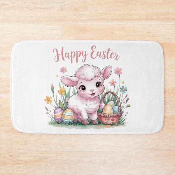 Item preview, Happy Easter Lamb designed and sold by WikaKowalczyk.