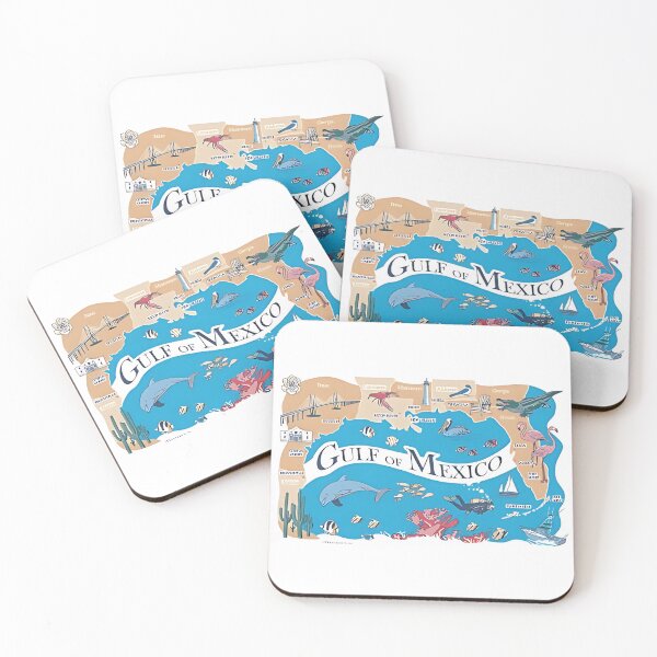 Item preview, Gulf of Mexico designed and sold by kahisageeky.
