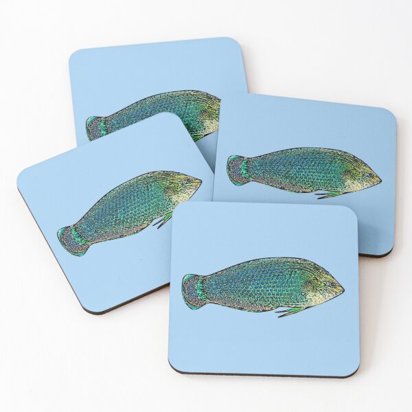 Item preview, Dusky Wrasse Black Alternate Design  designed and sold by designsasstultd.