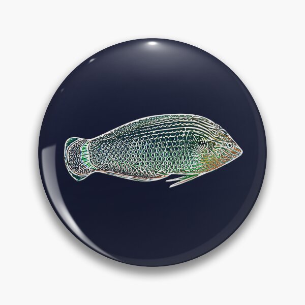 Item preview, Dusky Wrasse White Alternate Design  designed and sold by designsasstultd.