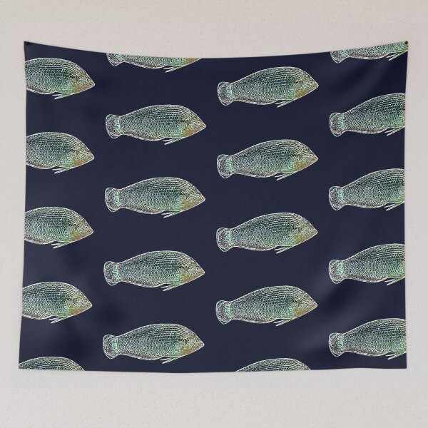 Item preview, Dusky Wrasse White Alternate Design  designed and sold by designsasstultd.