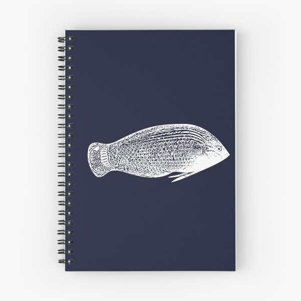 Item preview, Dusky Wrasse White Design  designed and sold by designsasstultd.