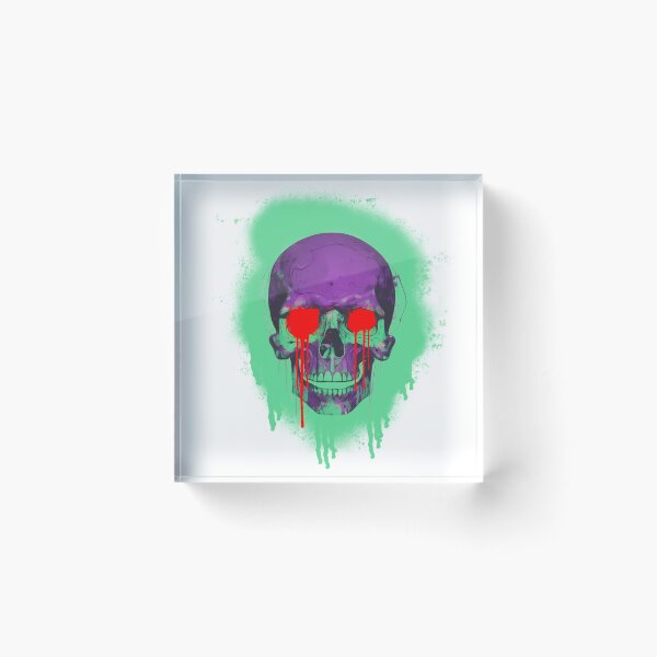 Item preview, Bloody Purple Skull designed and sold by KidDavenArtz.