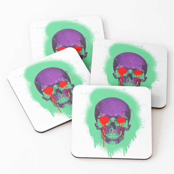 Item preview, Bloody Purple Skull designed and sold by KidDavenArtz.