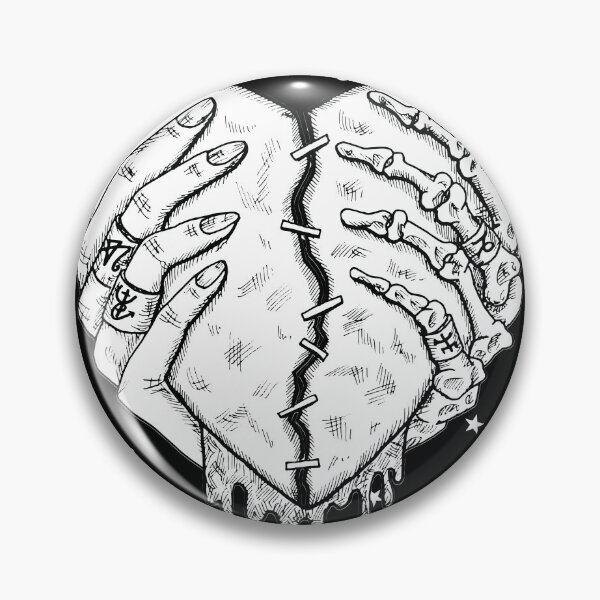 Artikelvorschau, Kopie von Eternal Love – Gothic Broken Heart (schwarz) entworfen und verkauft von DARK_NOVA.