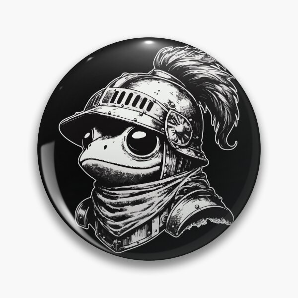 Item preview, Frog Knight Medieval Portrait designed and sold by TomFrontierArt.