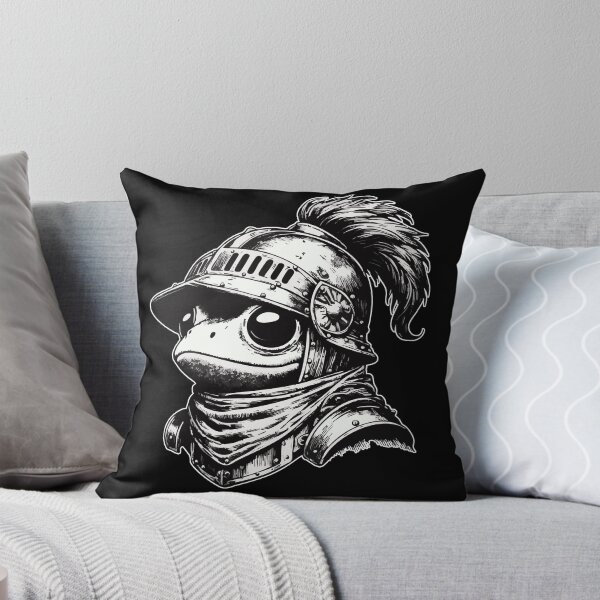 Item preview, Frog Knight Medieval Portrait designed and sold by TomFrontierArt.