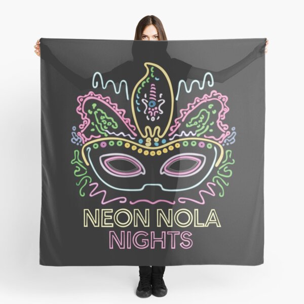 Item preview, Neon NOLA Nights: Electrifying Mardi Gras Magic designed and sold by NEWDESINGS12.