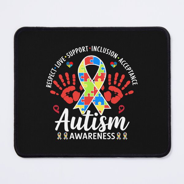 Item preview, Respect love support inclusion acceptance autism awareness designed and sold by marfanna.
