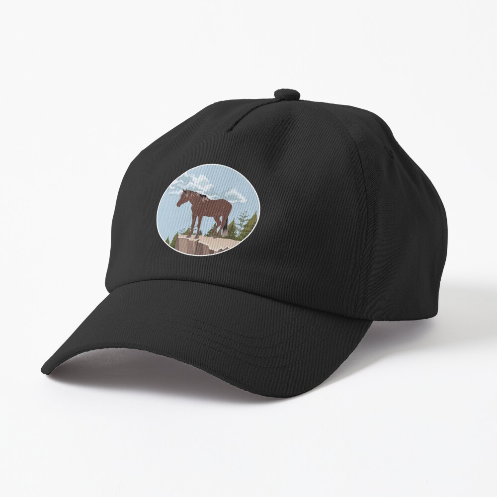 Aperçu de l'œuvre Casquette Dad Hat créée et vendue par WebEquitation.