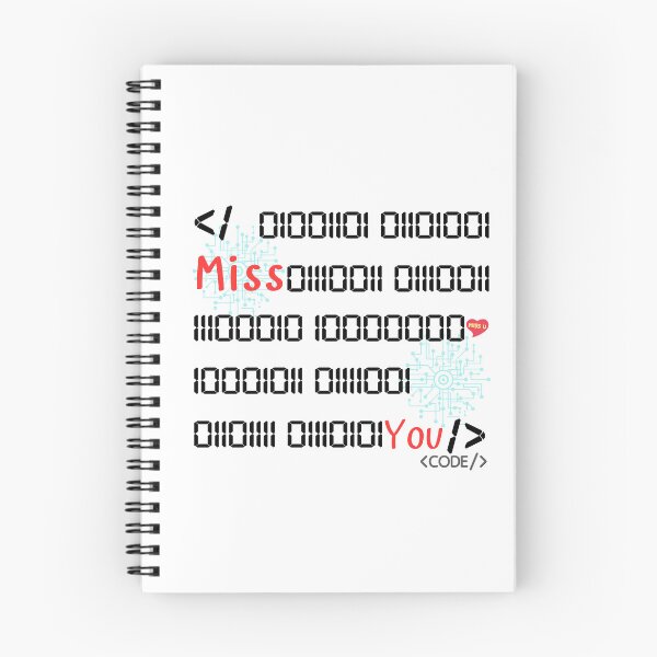 Item preview, Binary Number​ Miss​ you​ Love​ Computer​ designed and sold by PDshop1.