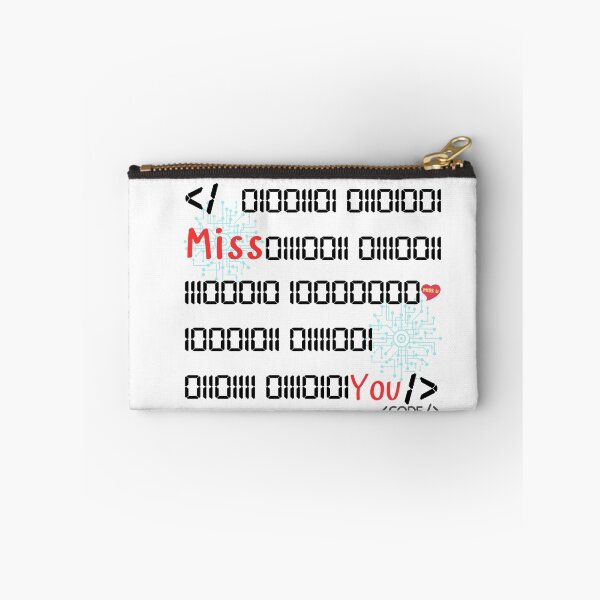 Item preview, Binary Number Miss you Love Computer designed and sold by PDshop1.