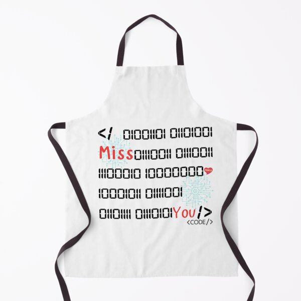 Item preview, Binary Number Miss you Love Computer designed and sold by PDshop1.