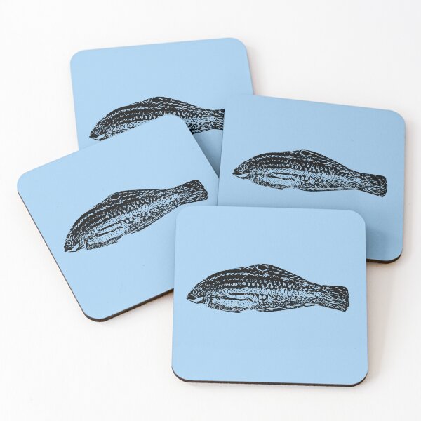 Item preview, Christmas Wrasse Black Design  designed and sold by designsasstultd.