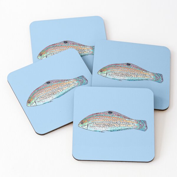 Item preview, Christmas Wrasse Black Alternate Design  designed and sold by designsasstultd.