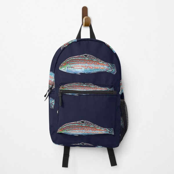 Item preview, Christmas Wrasse White Alternate Design  designed and sold by designsasstultd.