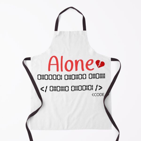 Item preview, Code Binary Alone love heart designed and sold by PDshop1.