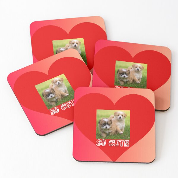 Item preview, Adorable Puppies Duo – A Heartwarming Artwork! designed and sold by Rolukino Design.
