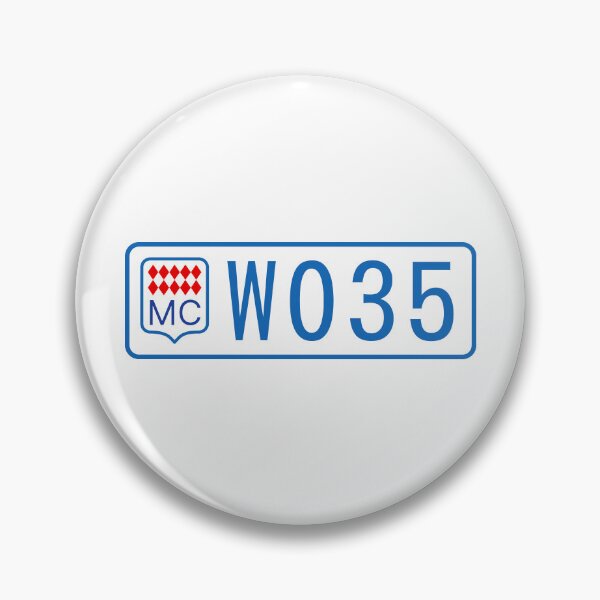 Artikelvorschau, Nummernschild Monaco Monte Carlo entworfen und verkauft von Zephyr18.