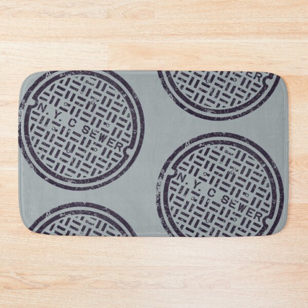Item preview, NEW YORK CITY NY MANHOLE COVER designed and sold by PIXLTEES.