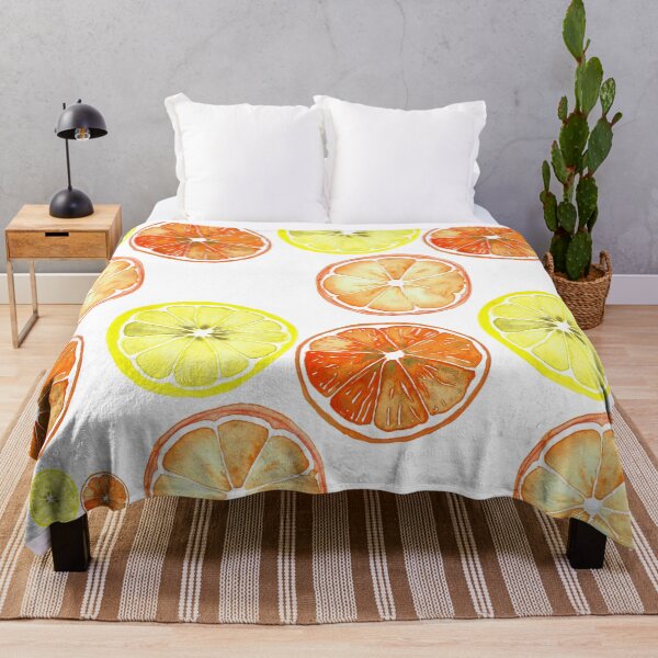 Item preview, orange lemon orange repeat designed and sold by Hayley Holliday.