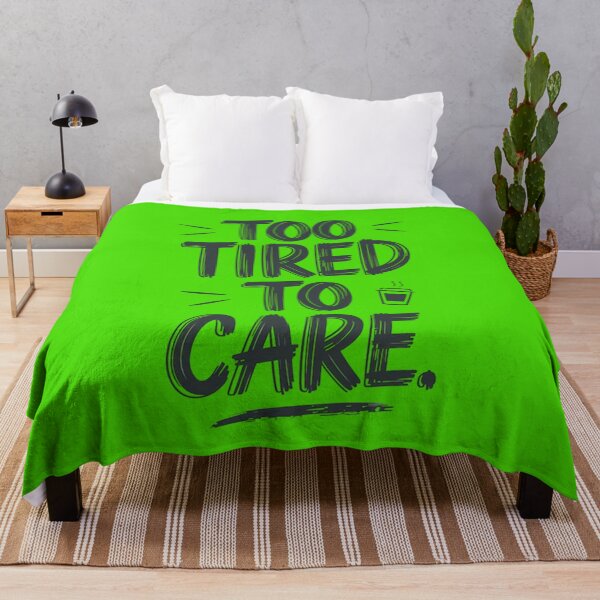 Item preview, Tired to Care designed and sold by Charlie-Kier.