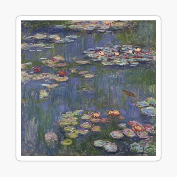 Item preview, Poo in Water Lilies Painting Monet designed and sold by SillyFun.