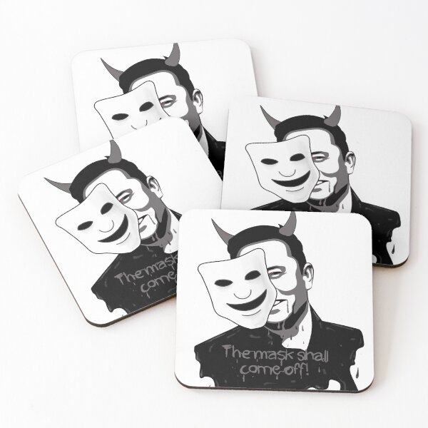 Item preview, ELON MUSK NEW DESIGN STYLE (anti musk) the mask shall come off designed and sold by Maroaly.