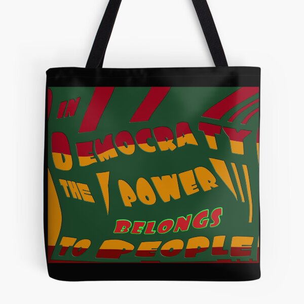 Item preview, In democracy, power belongs to the people. designed and sold by Ralek.