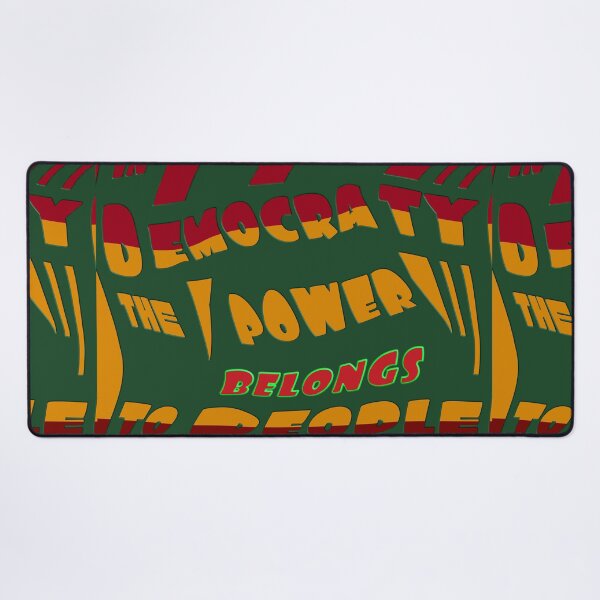 Item preview, In democracy, power belongs to the people. designed and sold by Ralek.