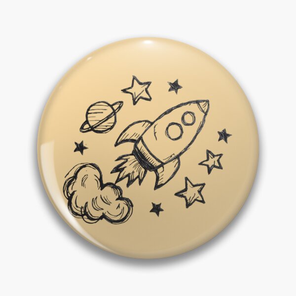 Item preview, Space - RocketShip designed and sold by 123ks.