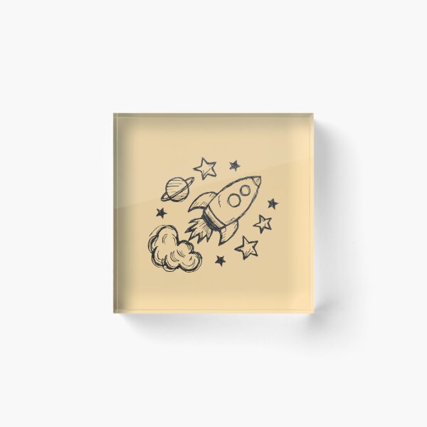 Item preview, Space - RocketShip designed and sold by 123ks.