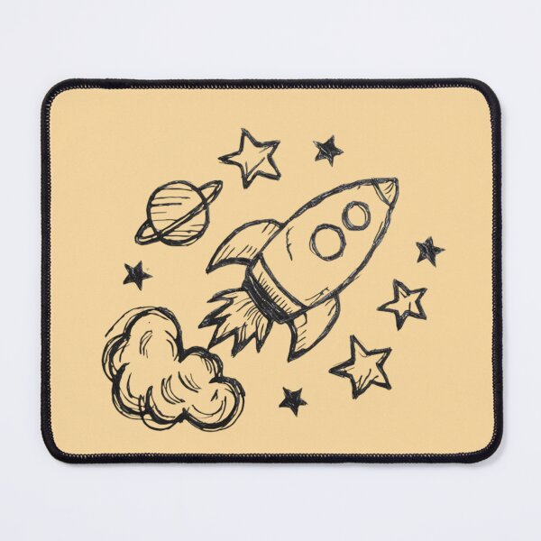Item preview, Space - RocketShip designed and sold by 123ks.