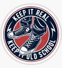 Keep it Real | Converse | Old School | Vintage Sticker