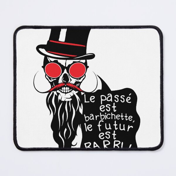 Item preview, skull hipster bearded quote past goatee future skull beard designed and sold by Achille3777.