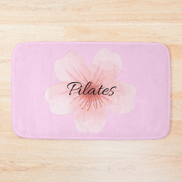 Item preview, Pink Pilates Cursive Design with Flower designed and sold by TropicalTrails.