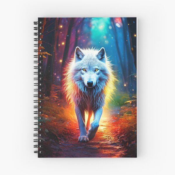 Item preview, Magical White Wolf designed and sold by Kspirit Designs.