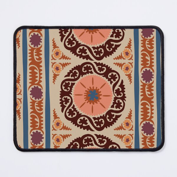Item preview, Suzani Stripe-Earth designed and sold by Pamelandia.