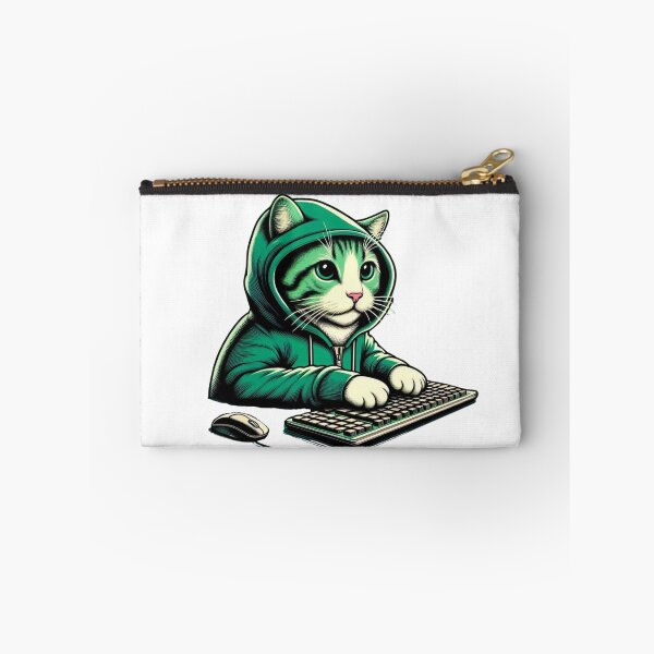 Item preview, Hacker Cat Coding designed and sold by PrometheanAppCo.