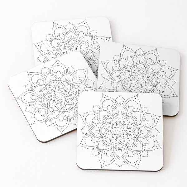 Item preview, Coloring Mandala Drawing designed and sold by Anna Grunduls.