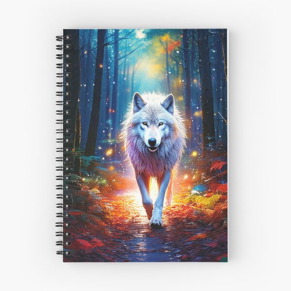 Item preview, Magical White Wolf designed and sold by Kspirit Designs.