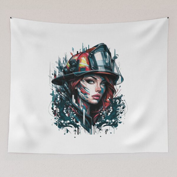 Item preview, Firefighter designed and sold by maistendencias.