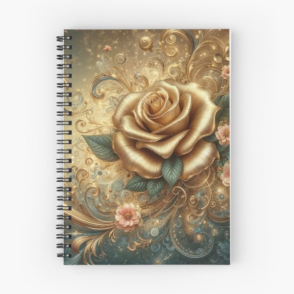 Artikelvorschau, goldene Rose entworfen und verkauft von ElethiaStudio.