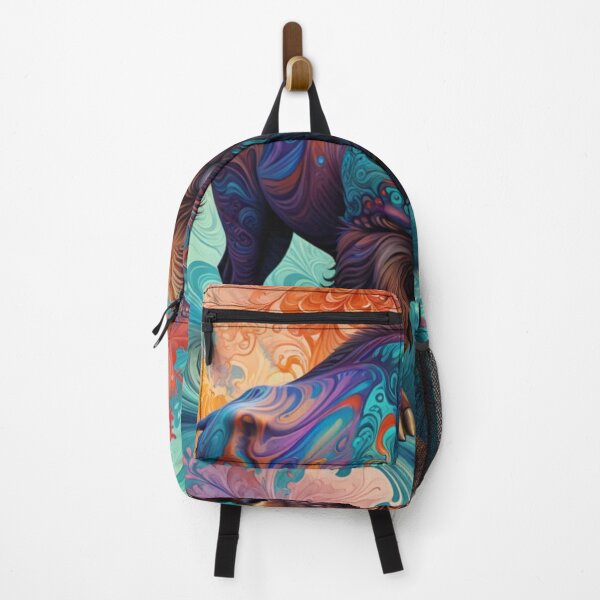 Item preview, Vibrant Bison with Decorative Details designed and sold by Harmonic_Layers.