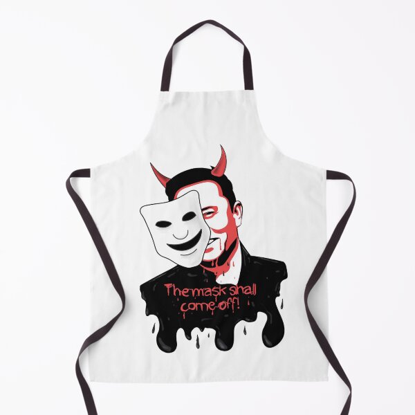 Item preview, The mask shall come off design (anti musk) Elon Musk Style designed and sold by Maroaly.