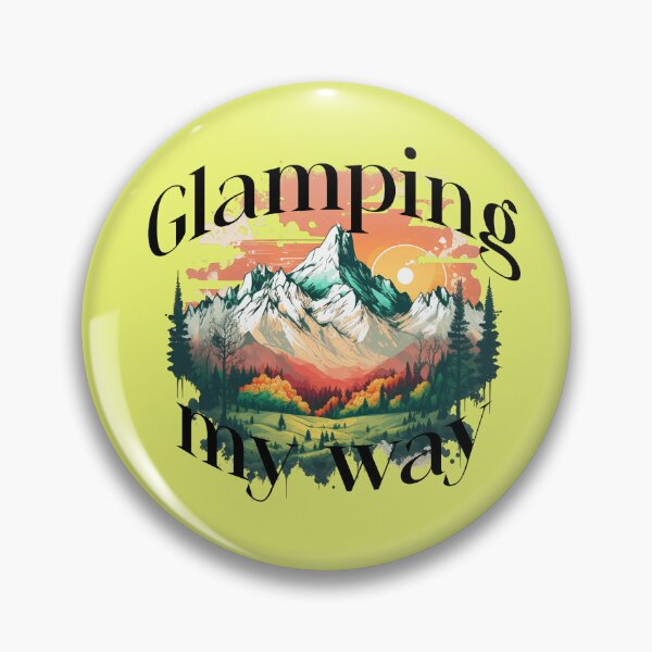 Item preview, experience glamping, fancy camping designed and sold by CammiesShop.