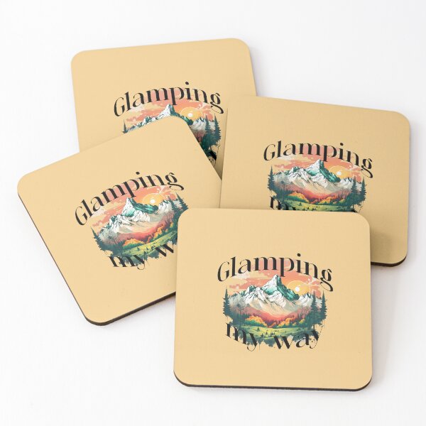 Item preview, experience glamping, fancy camping designed and sold by CammiesShop.