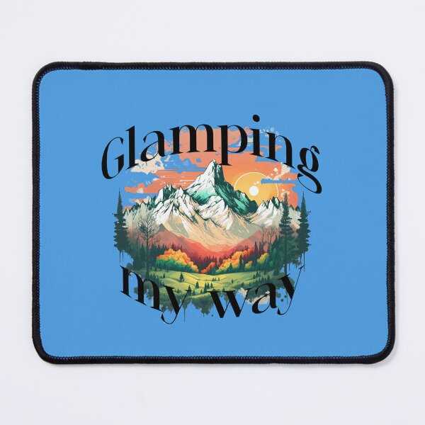 Item preview, experience glamping, fancy camping designed and sold by CammiesShop.