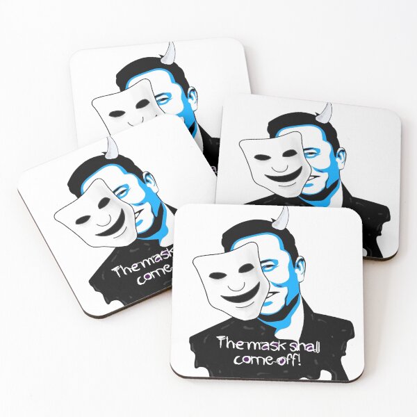 Item preview, Elon musk new design style (anti musk) the mask shall come off designed and sold by Maroaly.