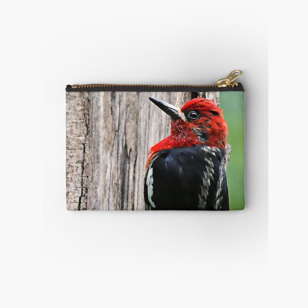 Item preview, Stunning Red-Breasted Sapsucker in the Woods designed and sold by walkswithnature.